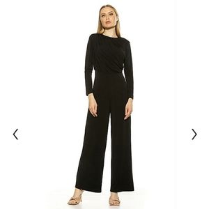 Alexia admor draped jumpsuit